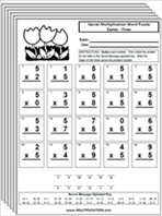 Printables Beginner Multiplication Worksheets free multiplication worksheets com easter worksheets