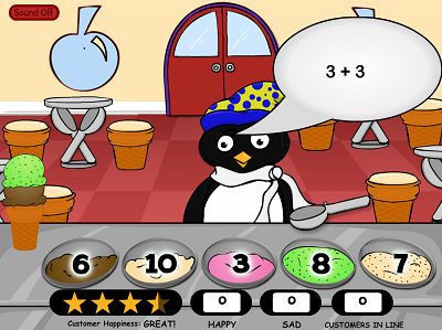 Level Three of Flurry of Flavors Addition | Multiplication.com