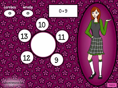 Solve the Facts in Math Models Addition | Multiplication.com