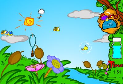 Catch Bugs with your Bubble Wand in Bubble Bugs | Multiplication.com