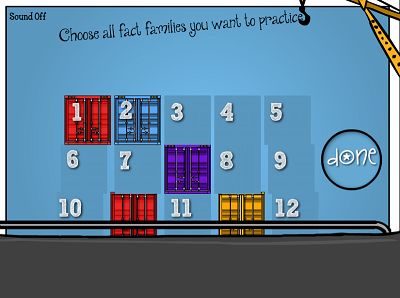Choose a Fact Family for Cargo Security Addition | Multiplication.com