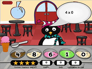 Level Two of Flurry of Flavors Multiplication | Multiplication.com