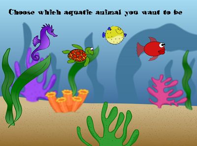 Pick a Sea Creature to Race with in Aquatic Speedway Division | Multiplication.com