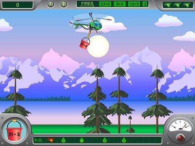 Soar Over the Forest in Chopper Challenge Forest Fire Division | Multiplication.com