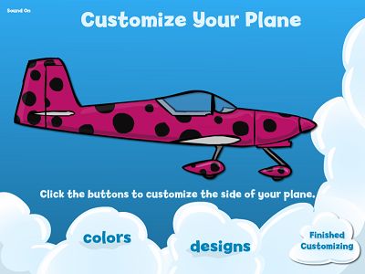 Customize Your Plane Your Way in Flying High Division | Multiplication.com