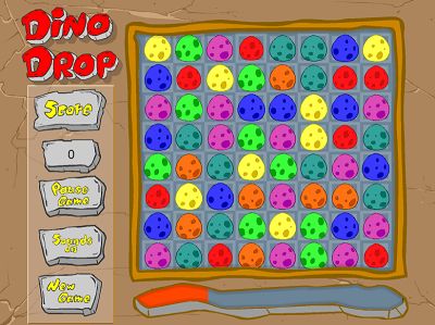 Match the Eggs for Points in Dino Drop | Multiplication.com