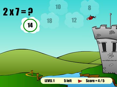 Get the Answer Right to Get to the Top in The Flight of the Knight | Multiplication.com
