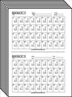 Free Multiplication Worksheets | Multiplication.com