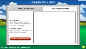 Grand Prix Pro Private Game