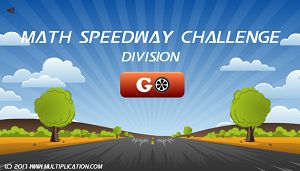 Welcome to Math Speedway Challenge Divsion | Multiplication.com