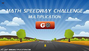 Welcome to Math Speedway Challenge Multiplication | Multiplication.com