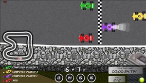 Ready, Set, Go in Math Speedway Challenge Addition | Multiplication.com