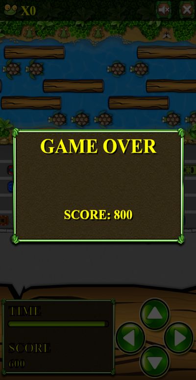 Game Over in Jumper Frog | Multiplication.com