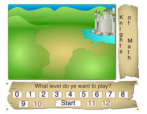 Welcome to Knights of Math | Multiplication.com