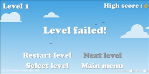 Try Again in Multiplication Knock Down | Multiplication.com