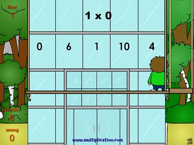 Solve the Facts to Move Up in Math Wash Up | Multiplication.com