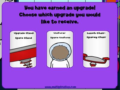 Get the Coolest Equipment you can in Math Wash Up | Multiplication.com