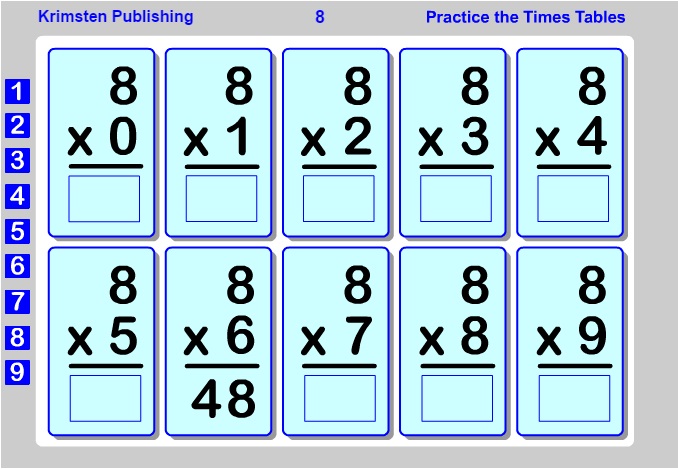 multiplication tables games