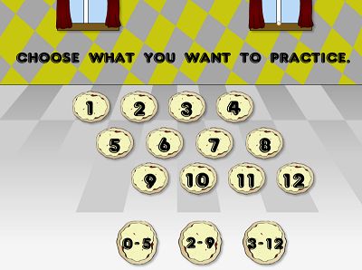 Choose a Fact Family in Pizza Pizzazz | Multiplication.com