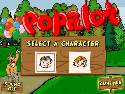 Select a Character in Pop-a-lot | Multiplication.com