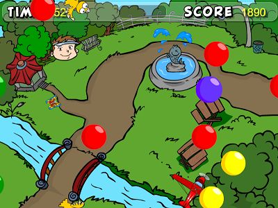 Avoid the Red Balloons in Pop-a-lot | Multiplication.com