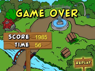 Game Over in Pop-a-lot | Multiplication.com