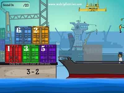 Solve the Facts in Cargo Security Subtraction | Multiplication.com