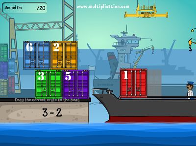 Load the Right Crates in Cargo Security Subtraction | Multiplication.com