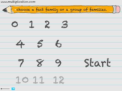 Choose a Fact for Sketch's World Subtraction | Multiplication.com