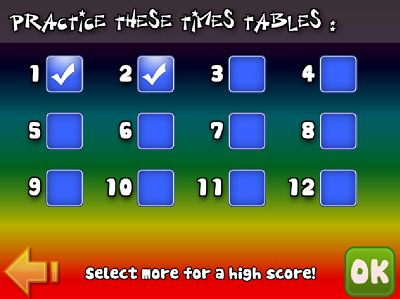 Choose the Facts for Super Math Adventure Multiplication | Multiplication.com
