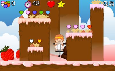 Bounce your way to the Top in Valentine Pogo | Multiplication.com