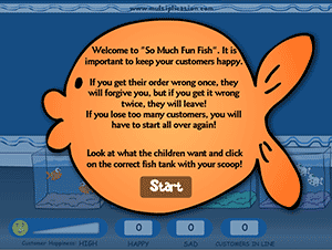 Welcome to Your First day at Fish Shop Multiplication | Multiplication.com