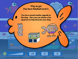 Upgrade your Aquaium in Fish Shop Division | Multiplication.com