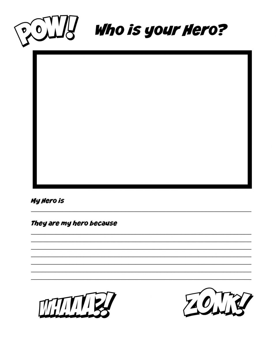Superheroes Worksheets Printables