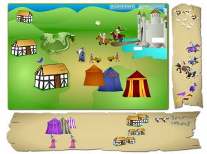 Decorate Your own Medieval Scene in Knights of Math | Multiplication.com