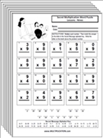 Free Multiplication Worksheets | Multiplication.com