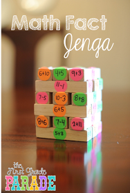 Math Fact Jenga