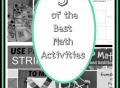 Fun and easy math activities with free printables and downloads