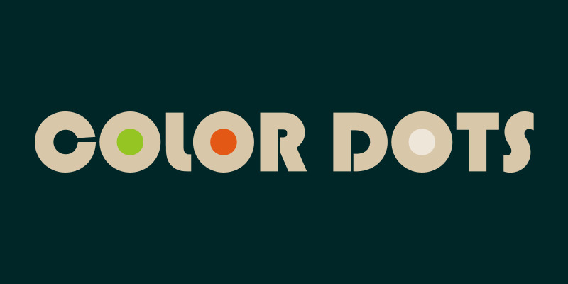 Color Dots Multiplication UI snippet