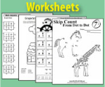 Stack of multiplication worksheets.