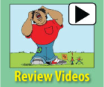 Screenshot of review video.