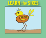 Screenshot of the learn sixes video.