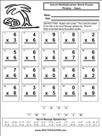 More Pirates Sixes Time Table Multiplication Worksheet thumbnail