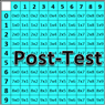 Subtraction Self-Correcting Quiz - Post-Test