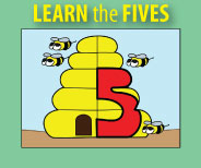 Resources for teaching the Fives. (Videos, lessons, activities, quizzes, flashcards, and more)