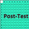 Subtraction Self-Correcting Quiz - Post-Test