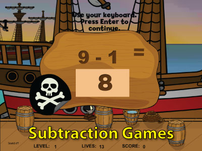 Online Subtraction Games