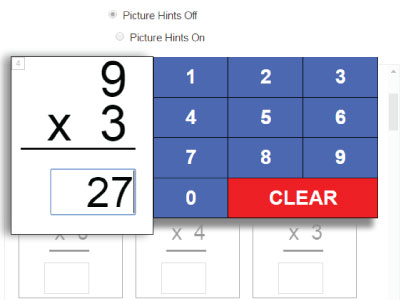 Multiplication Pre-Post Self-Correcting Quiz