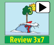 Engaging animation of the 3x7 picture and story insures memory retention.