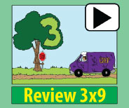 Engaging animation of the 3x9 picture and story insures memory retention.